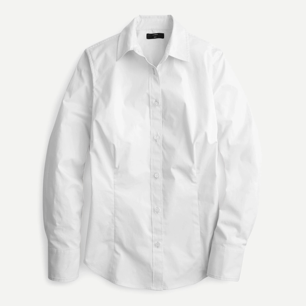 J. Crew Curvy slim stretch perfect shirt